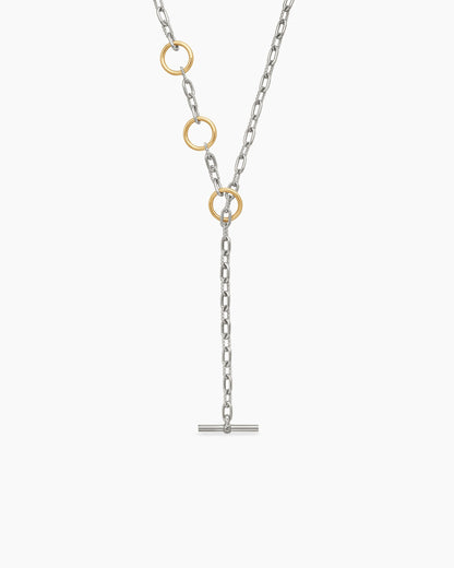 David Yurman DY Madison Three Ring Chain Necklace David Yurman Women’s