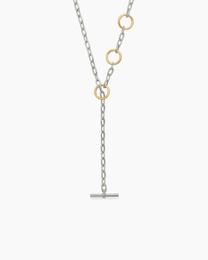 David Yurman DY Madison Three Ring Chain Necklace David Yurman Women’s