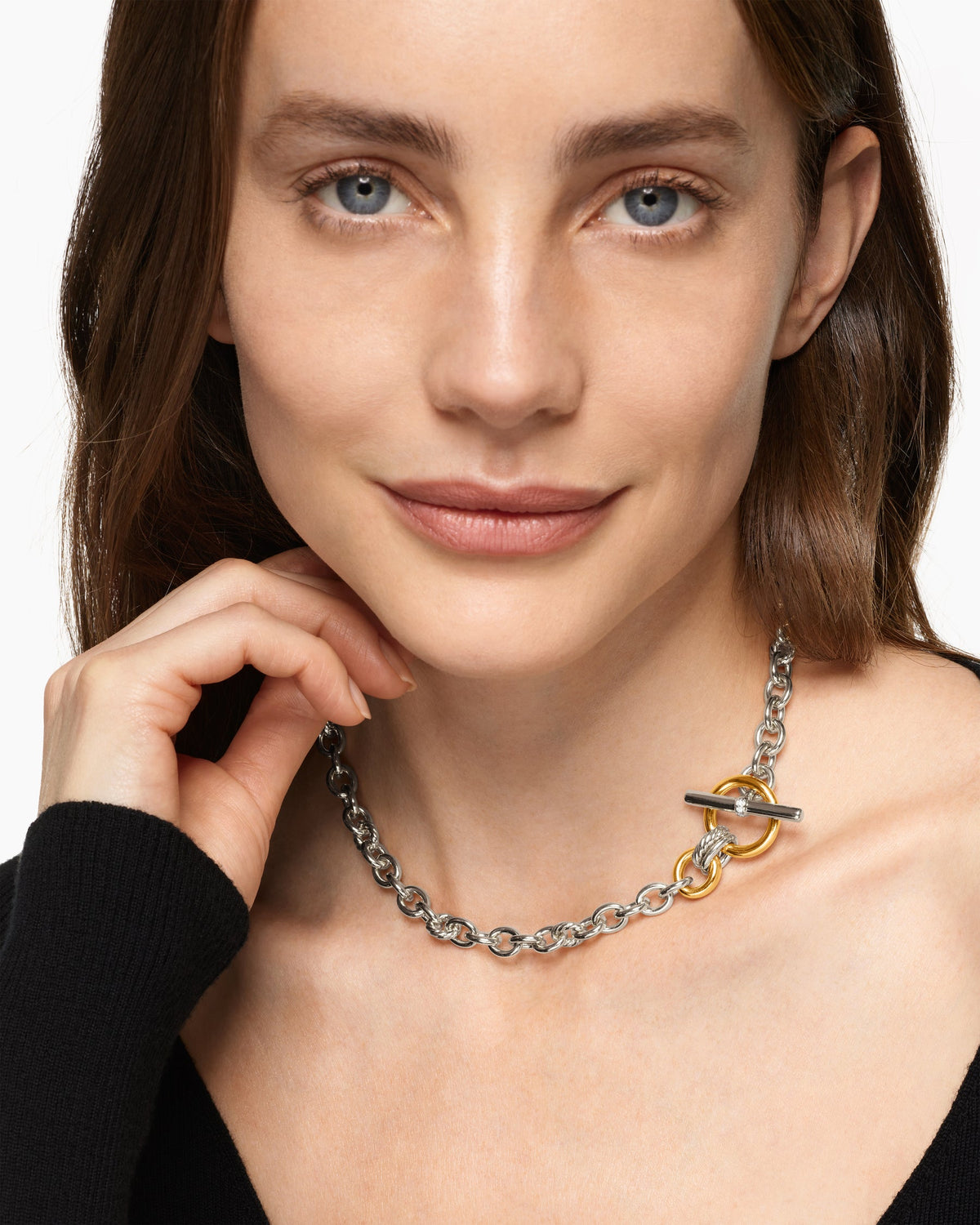 David Yurman DY Mercer Toggle Chain Necklace David Yurman Women’s