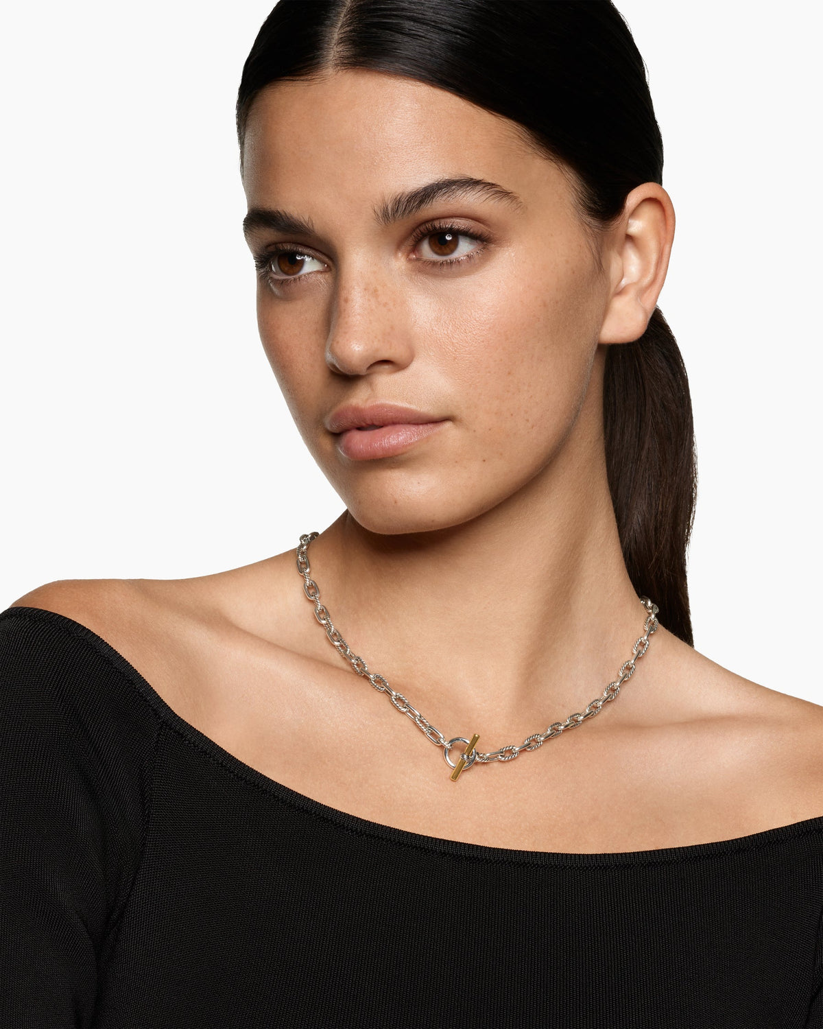 David Yurman DY Madison Toggle Chain Necklace David Yurman Women’s