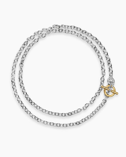 David Yurman DY Mercer Double Row Toggle Chain Necklace David Yurman Women’s