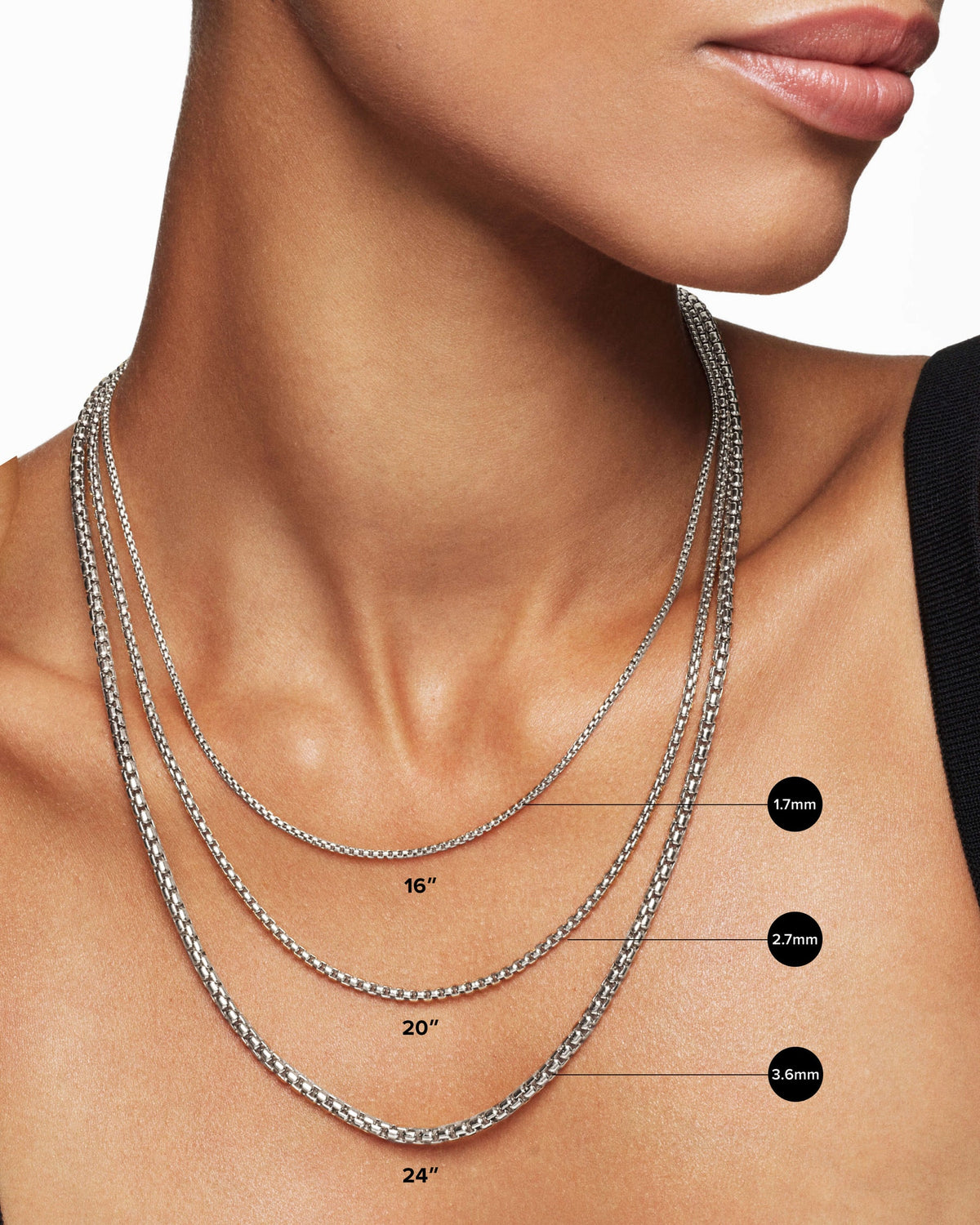 David Yurman Box Chain Necklace David Yurman Women’s