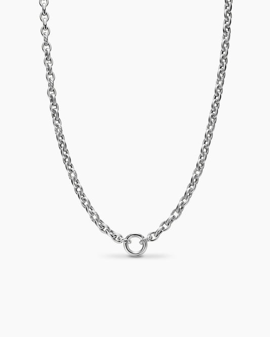 David Yurman DY Mercer Petite Chain Necklace in Sterling Silver, 4.5mm David Yurman Women’s