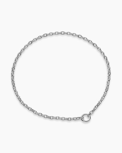 David Yurman DY Mercer Petite Chain Necklace in Sterling Silver, 4.5mm David Yurman Women’s