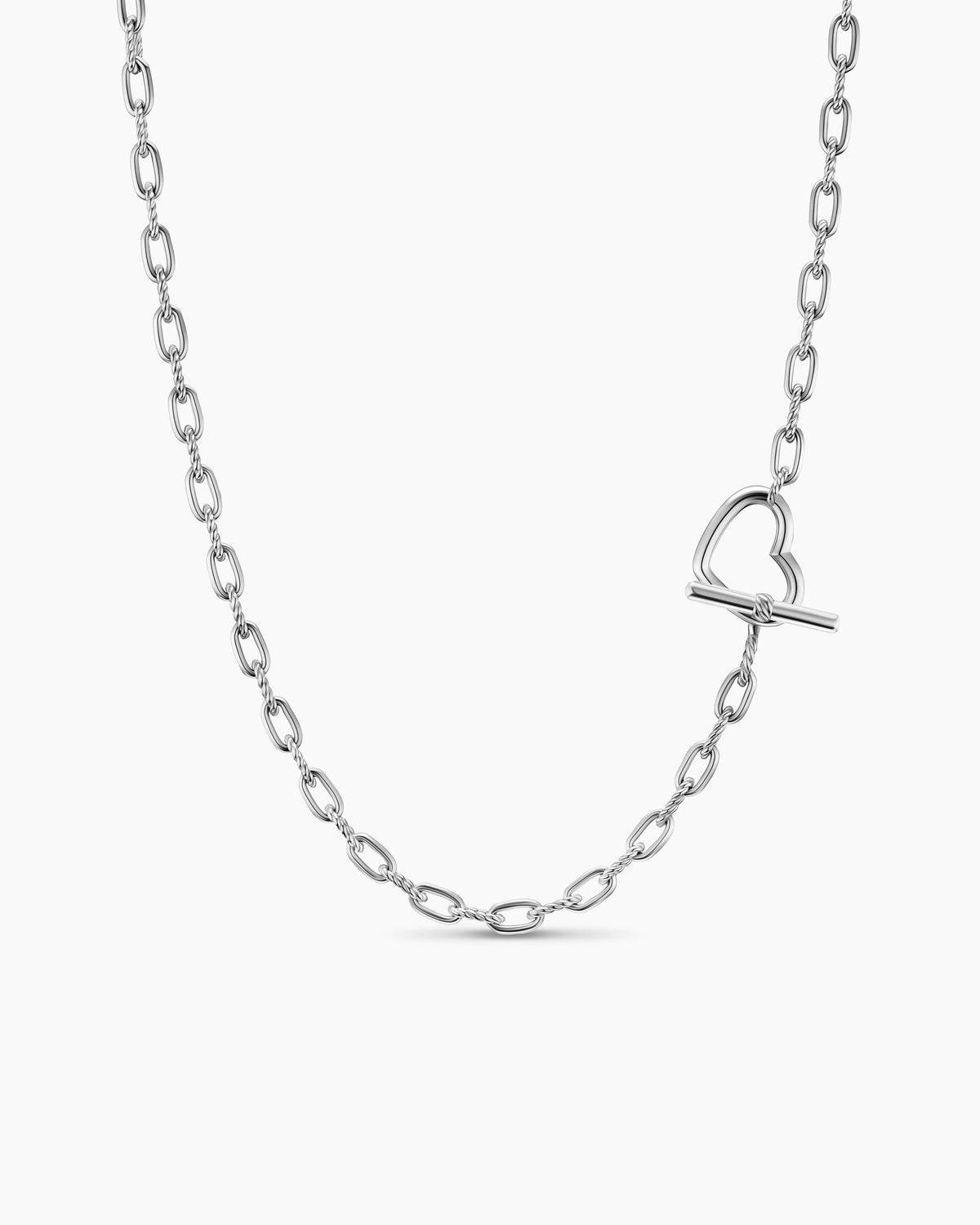 David Yurman DY Madison Heart Toggle Chain Necklace David Yurman Women’s