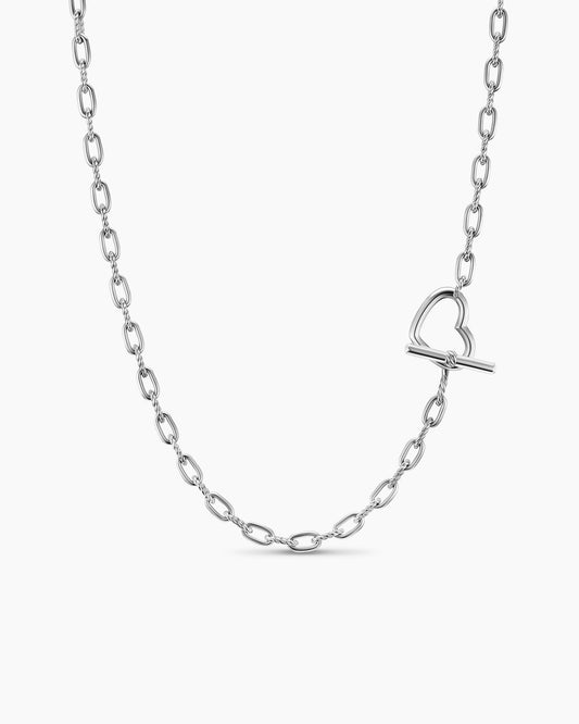 David Yurman DY Madison Heart Toggle Chain Necklace David Yurman Women’s