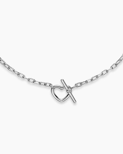 David Yurman DY Madison Heart Toggle Chain Necklace David Yurman Women’s