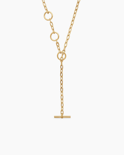 David Yurman DY Madison Three Ring Chain Necklace David Yurman Women’s