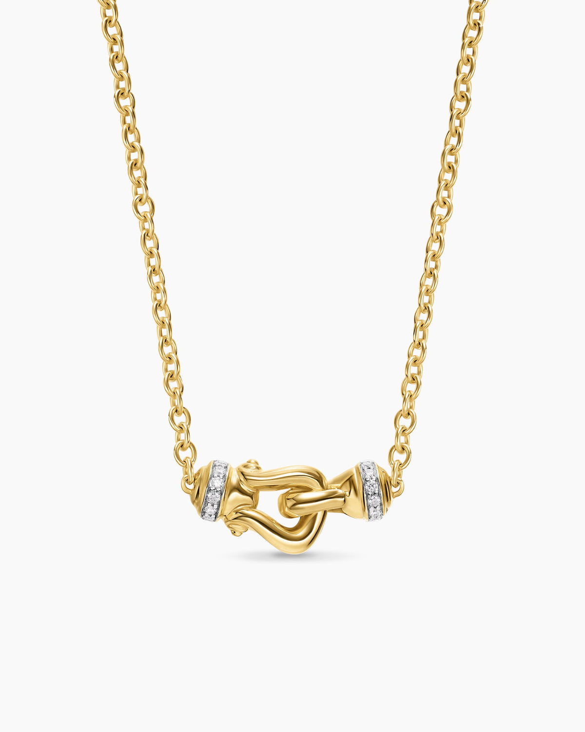 David Yurman Petite Buckle Necklace David Yurman Women’s