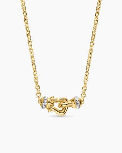 David Yurman Petite Buckle Necklace David Yurman Women’s