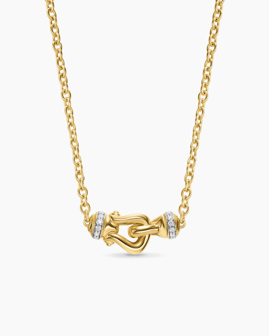 David Yurman Petite Buckle Necklace David Yurman Women’s