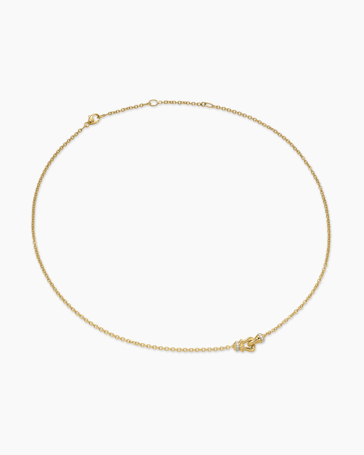 David Yurman Petite Buckle Necklace David Yurman Women’s