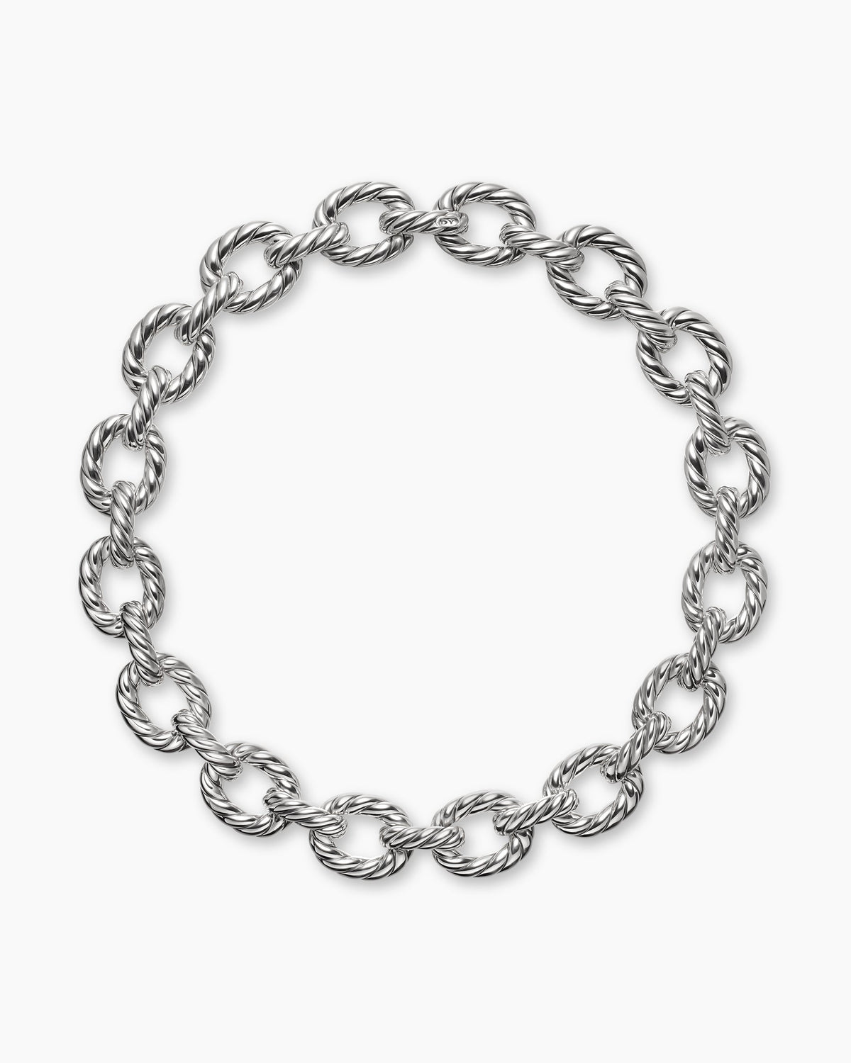 David Yurman Sculpted Cable Oval Link Necklace David Yurman Women’s
