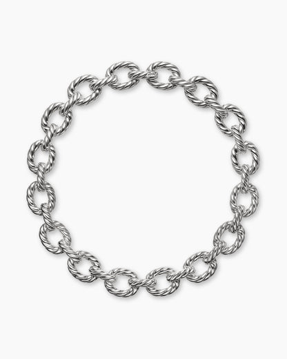 David Yurman Sculpted Cable Oval Link Necklace David Yurman Women’s