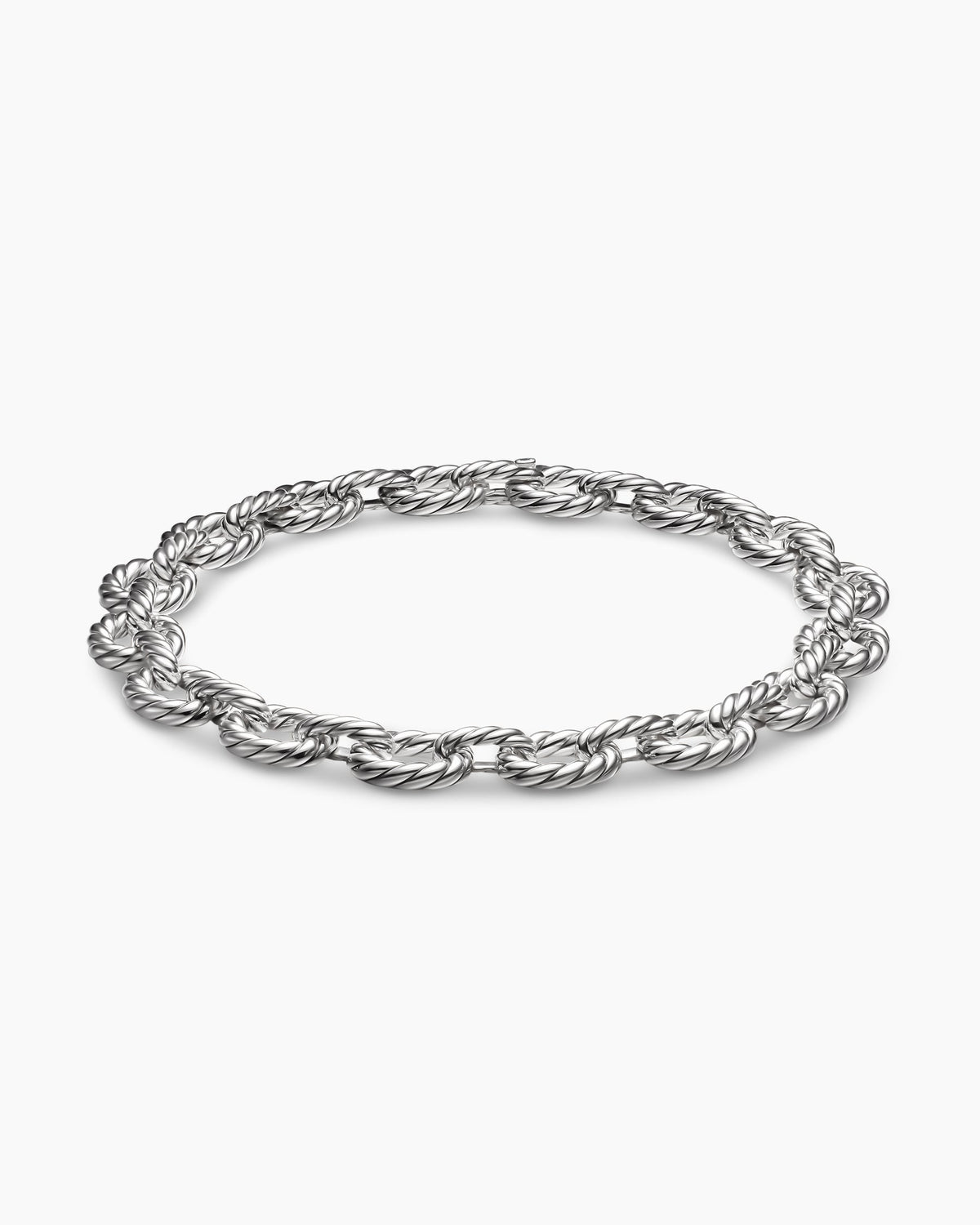 David Yurman Sculpted Cable Oval Link Necklace David Yurman Women’s