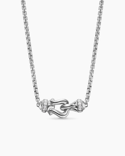 David Yurman Petite Buckle Necklace David Yurman Women’s