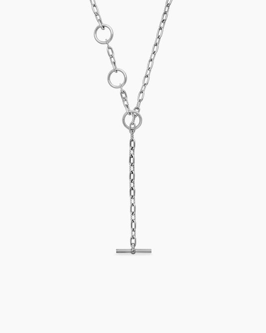 David Yurman DY Madison Three Ring Chain Necklace David Yurman Women’s