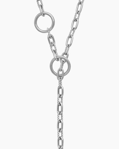 David Yurman DY Madison Three Ring Chain Necklace David Yurman Women’s