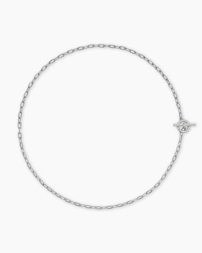 David Yurman DY Madison Pavé Toggle Chain Necklace David Yurman Women’s