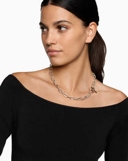 David Yurman DY Madison Toggle Chain Necklace David Yurman Women’s