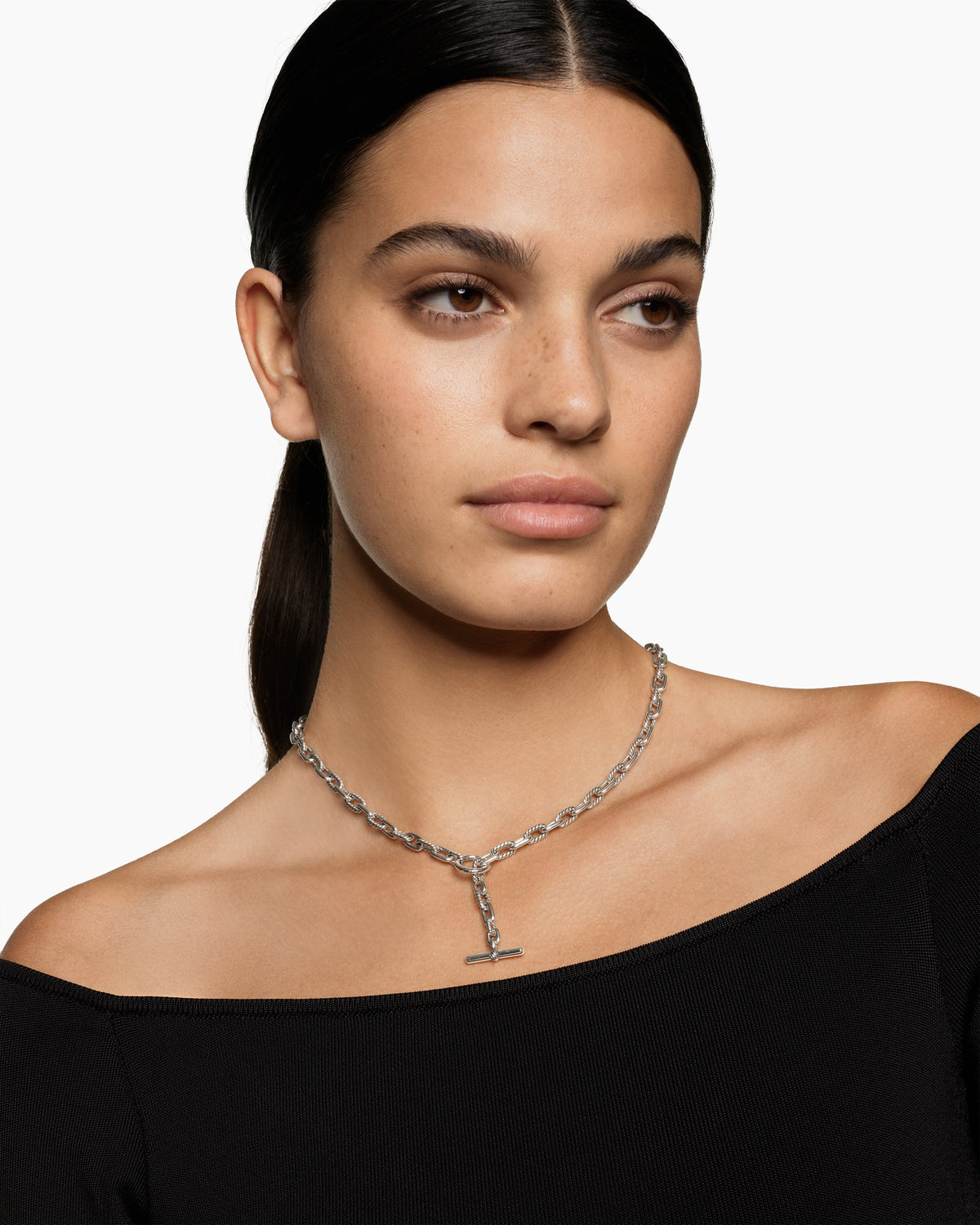 David Yurman DY Madison Toggle Chain Necklace David Yurman Women’s
