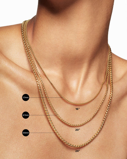 David Yurman DY Bel Aire Color Box Chain Necklace David Yurman Women’s