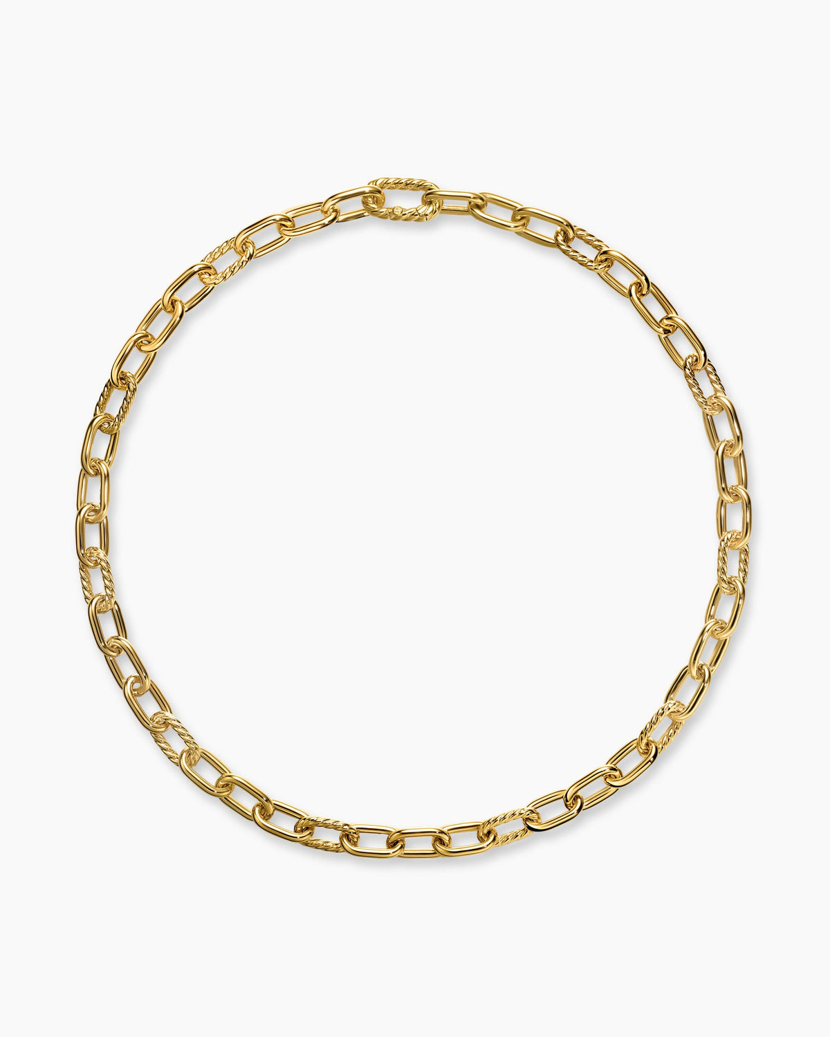 David Yurman DY Madison Chain Necklace in 18K Yellow Gold, 8.5mm David Yurman Women’s
