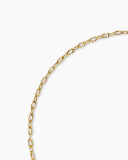 David Yurman DY Madison Pavé Toggle Chain Necklace David Yurman Women’s