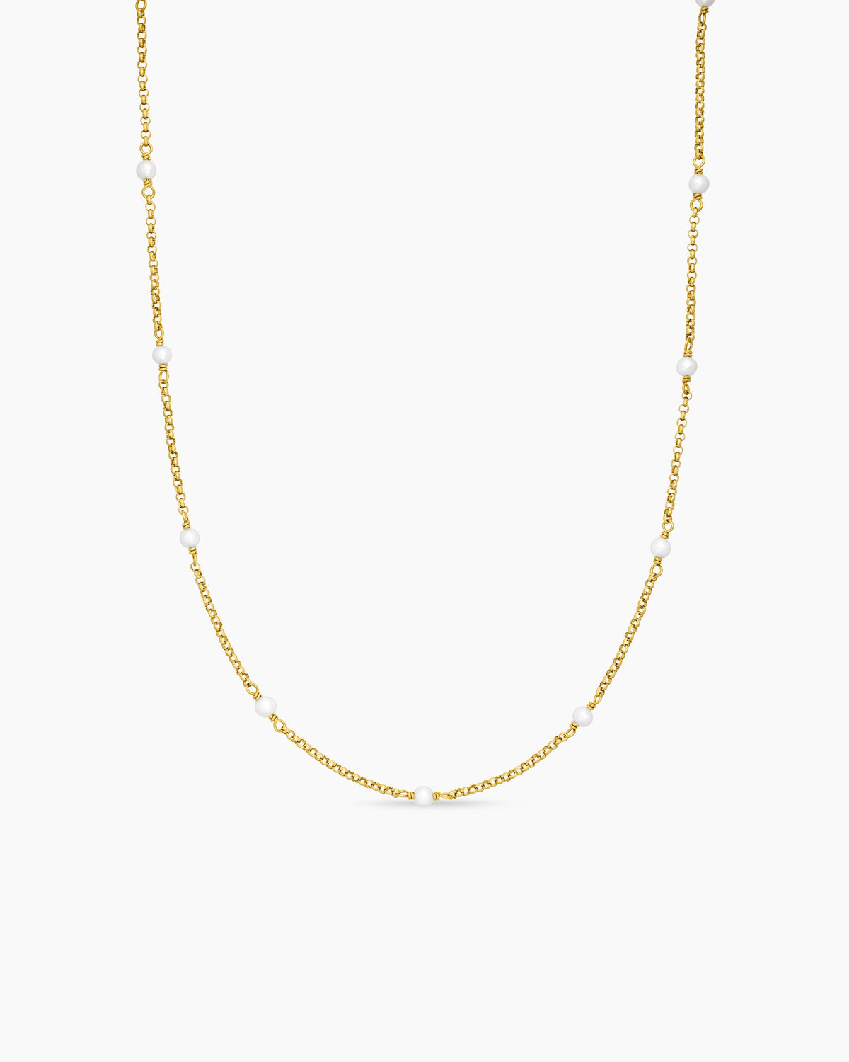 David Yurman Cable Collectibles Bead and Chain Necklace David Yurman Women’s