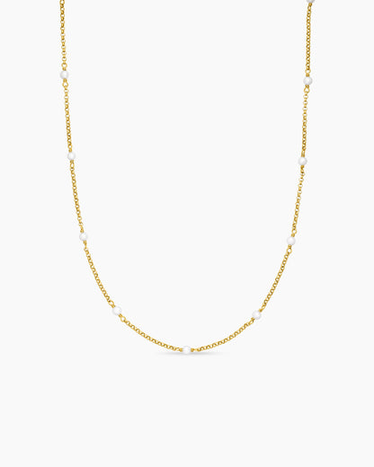 David Yurman Cable Collectibles Bead and Chain Necklace David Yurman Women’s