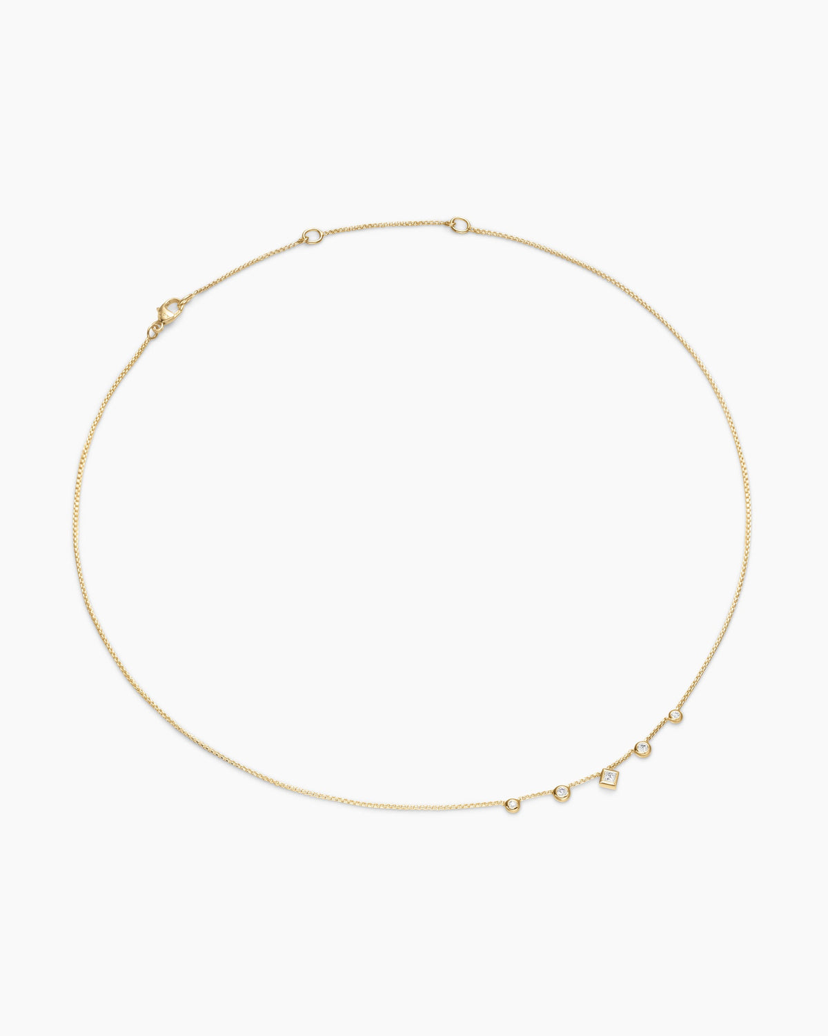 David Yurman Petite Modern Renaissance Station Chain Necklace David Yurman Women’s