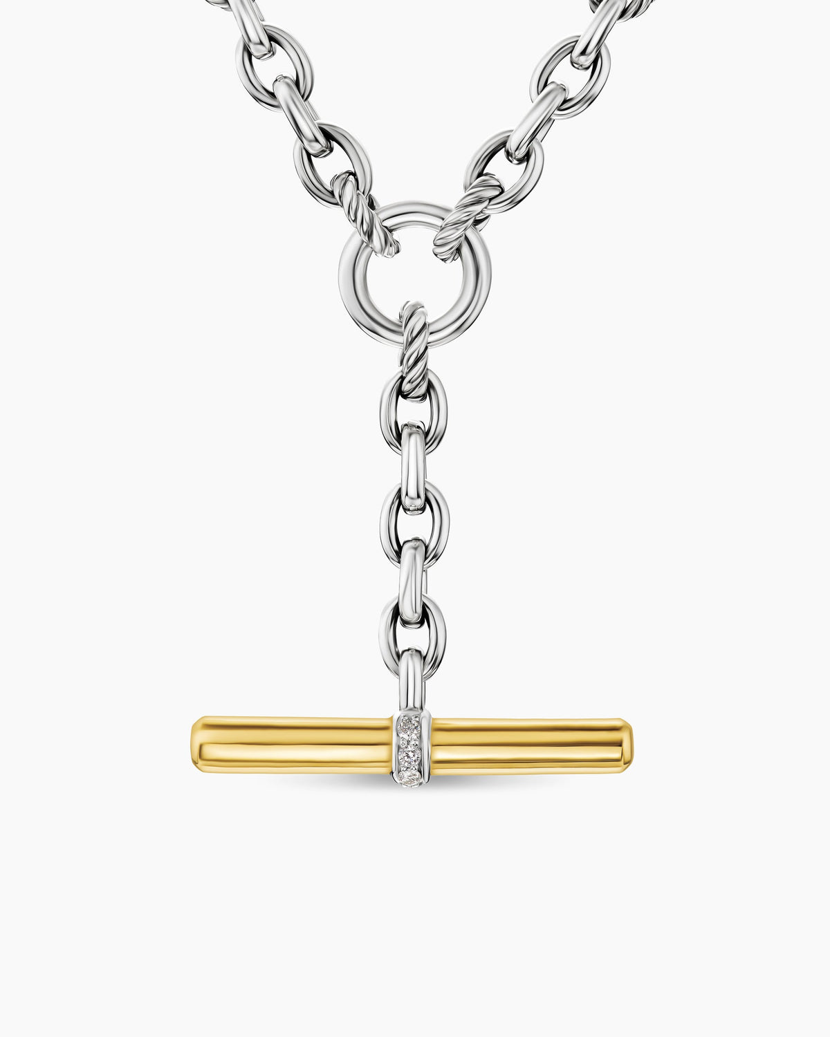 David Yurman DY Mercer Petite Toggle Chain Necklace David Yurman Women’s