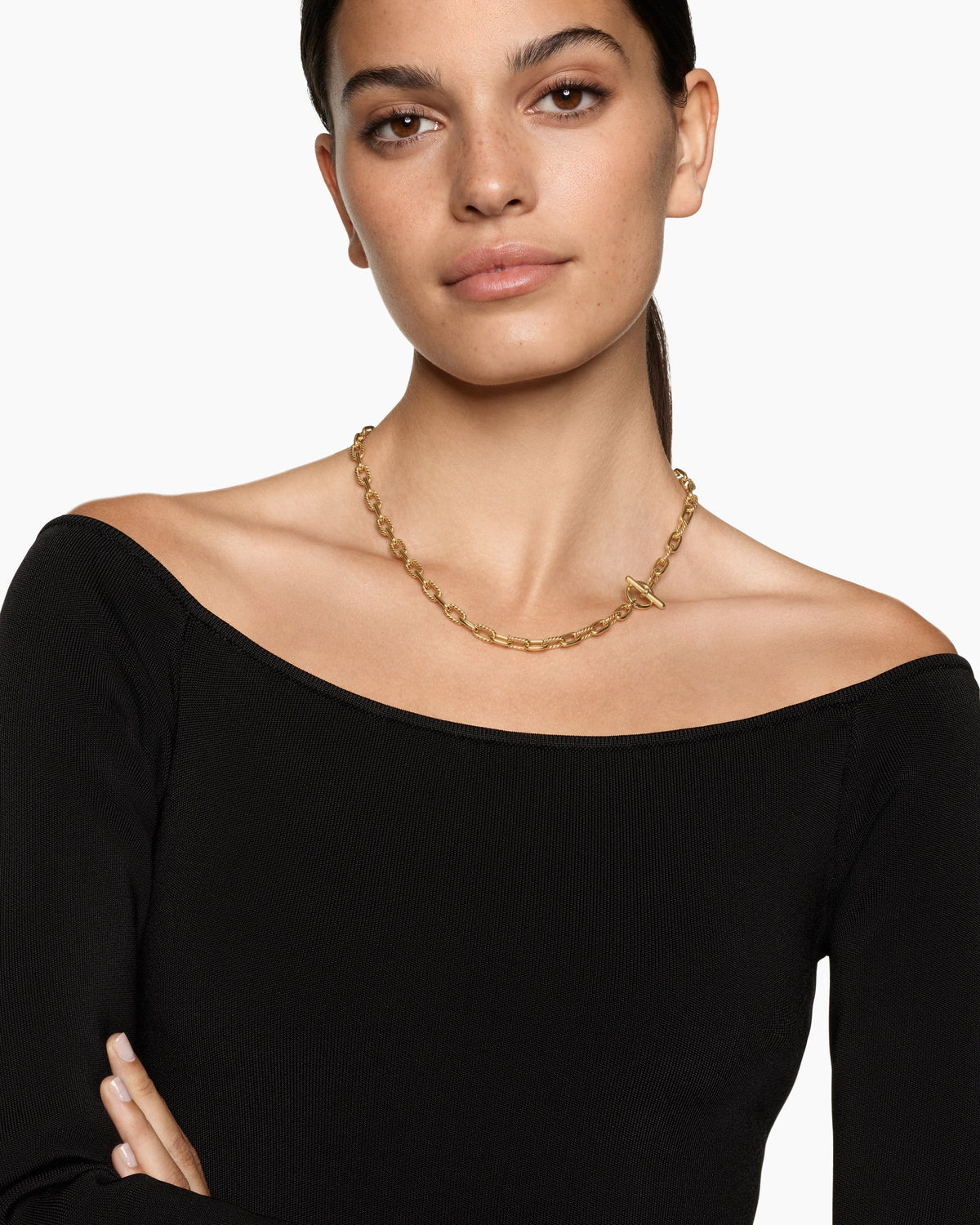 David Yurman DY Madison Toggle Chain Necklace David Yurman Women’s