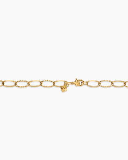 David Yurman Elongated Oval Link Necklace David Yurman Women’s