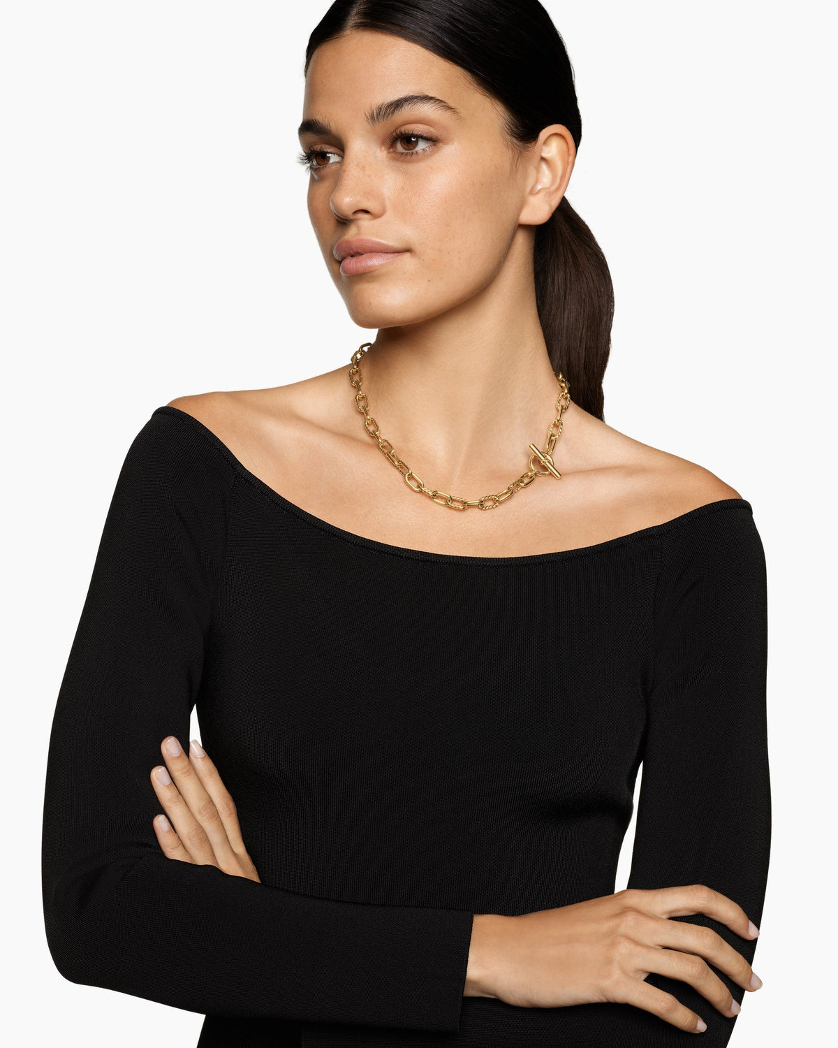 David Yurman DY Madison Toggle Chain Necklace David Yurman Women’s