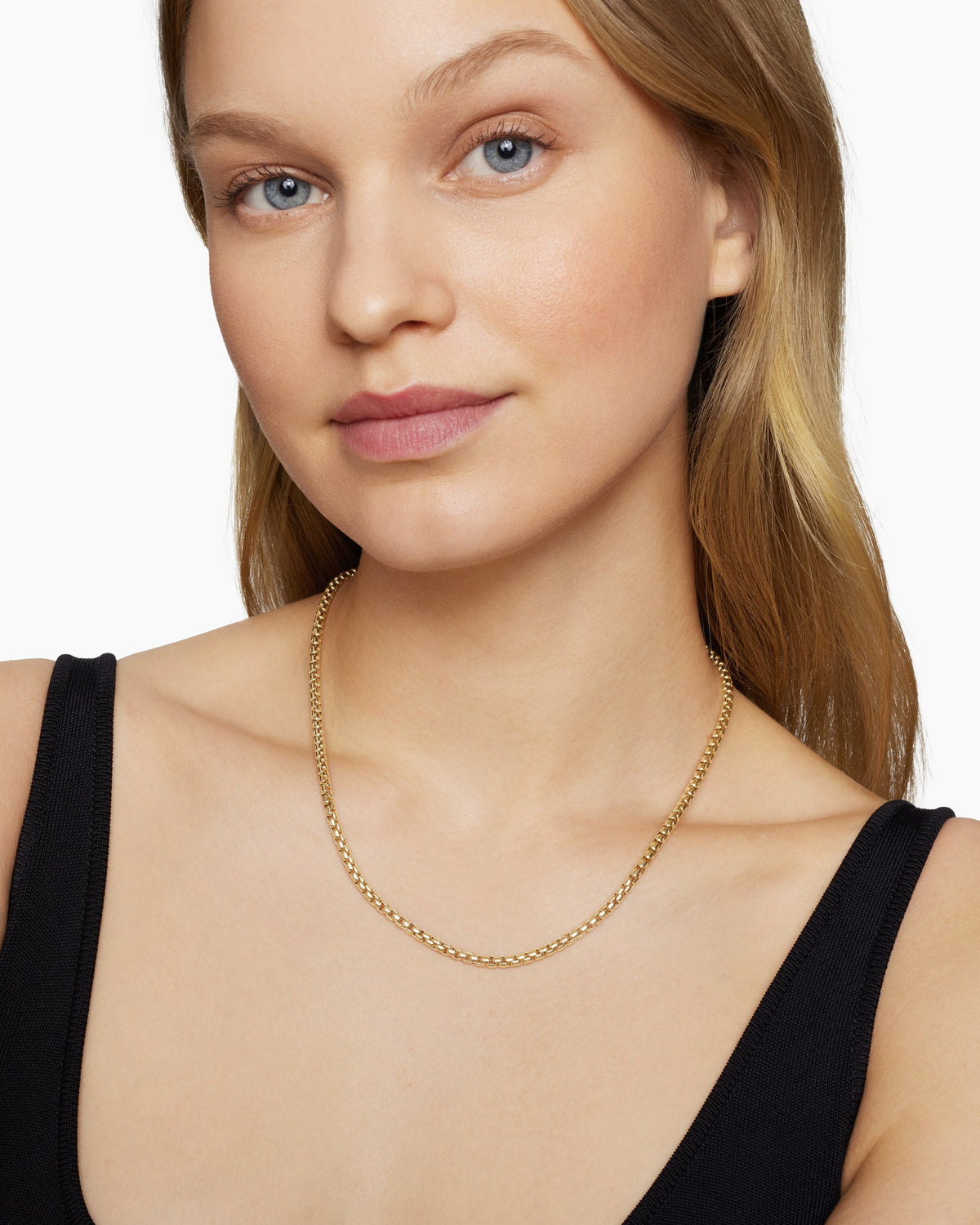 David Yurman Box Chain Necklace David Yurman Women’s