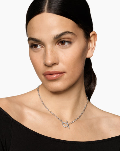 David Yurman DY Madison Heart Toggle Chain Necklace David Yurman Women’s