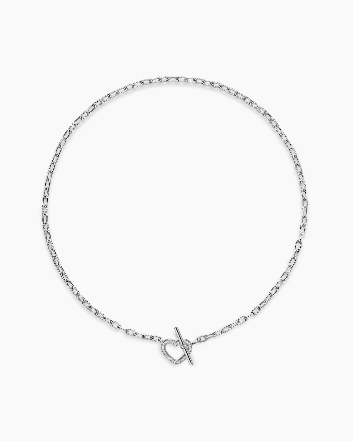 David Yurman DY Madison Heart Toggle Chain Necklace David Yurman Women’s