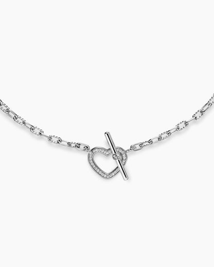 David Yurman DY Madison Heart Toggle Chain Necklace David Yurman Women’s