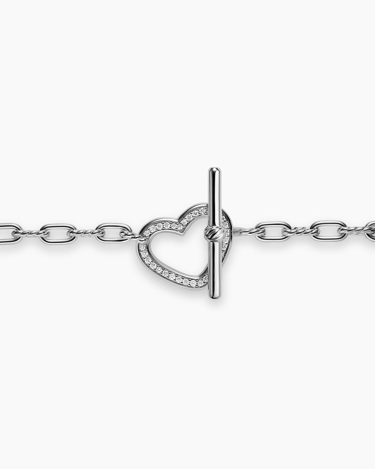 David Yurman DY Madison Heart Toggle Chain Necklace David Yurman Women’s