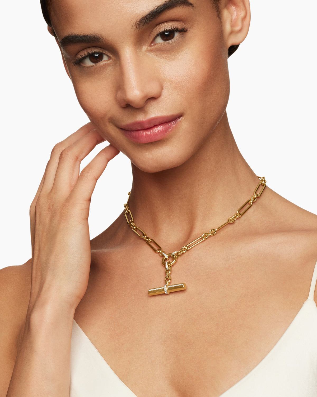 David Yurman Lexington E/W Chain Necklace David Yurman Women’s
