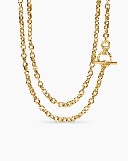 David Yurman DY Mercer Double Row Toggle Chain Necklace David Yurman Women’s