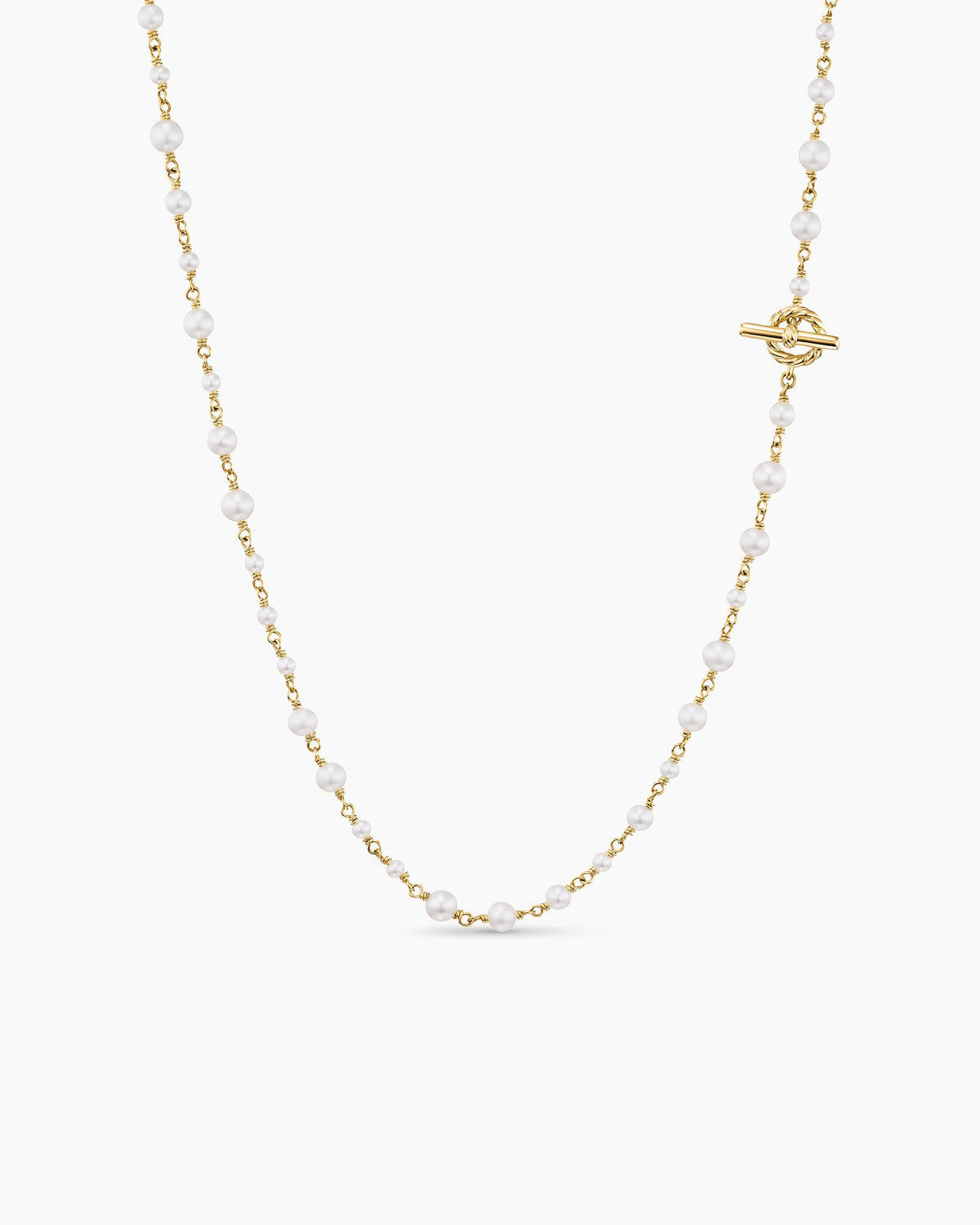 David Yurman Pearl Classics Toggle Chain Necklace David Yurman Women’s