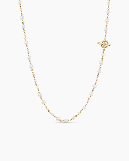 David Yurman Pearl Classics Toggle Chain Necklace David Yurman Women’s