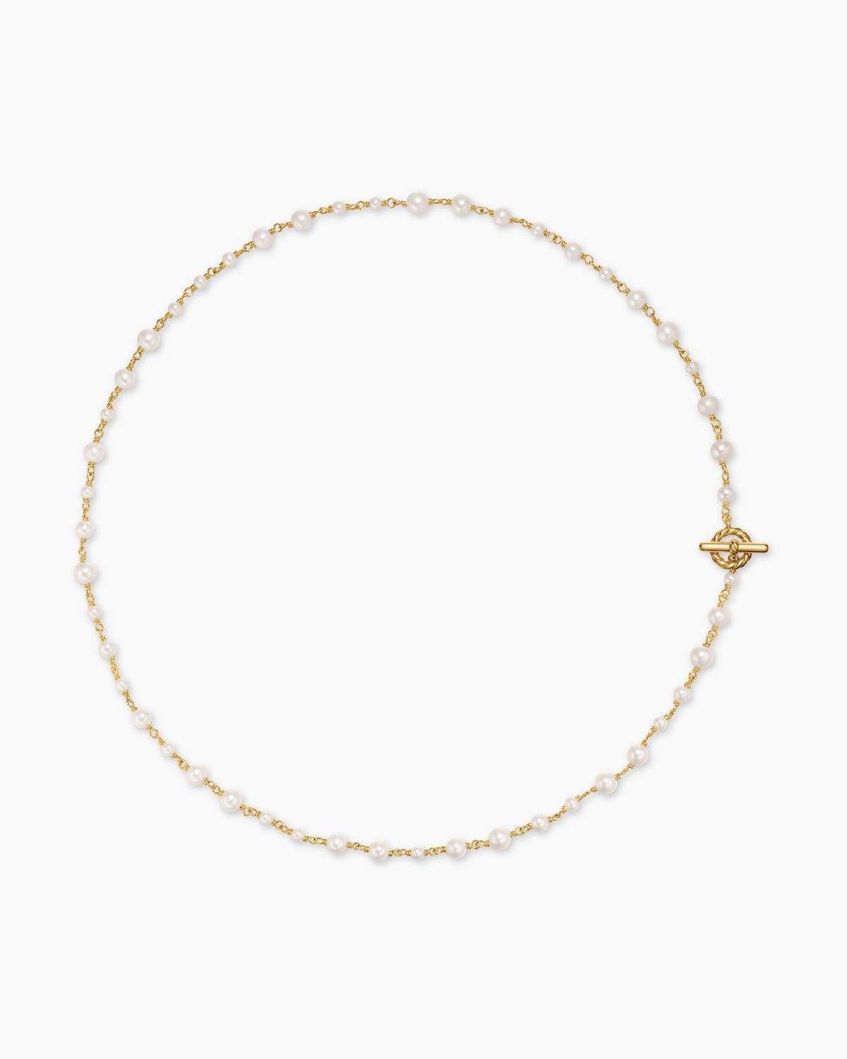 David Yurman Pearl Classics Toggle Chain Necklace David Yurman Women’s
