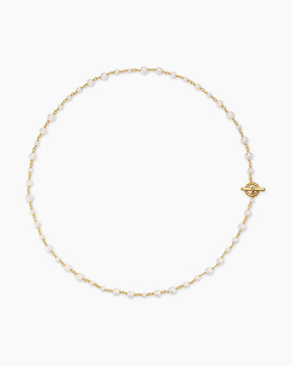 David Yurman Pearl Classics Toggle Chain Necklace David Yurman Women’s