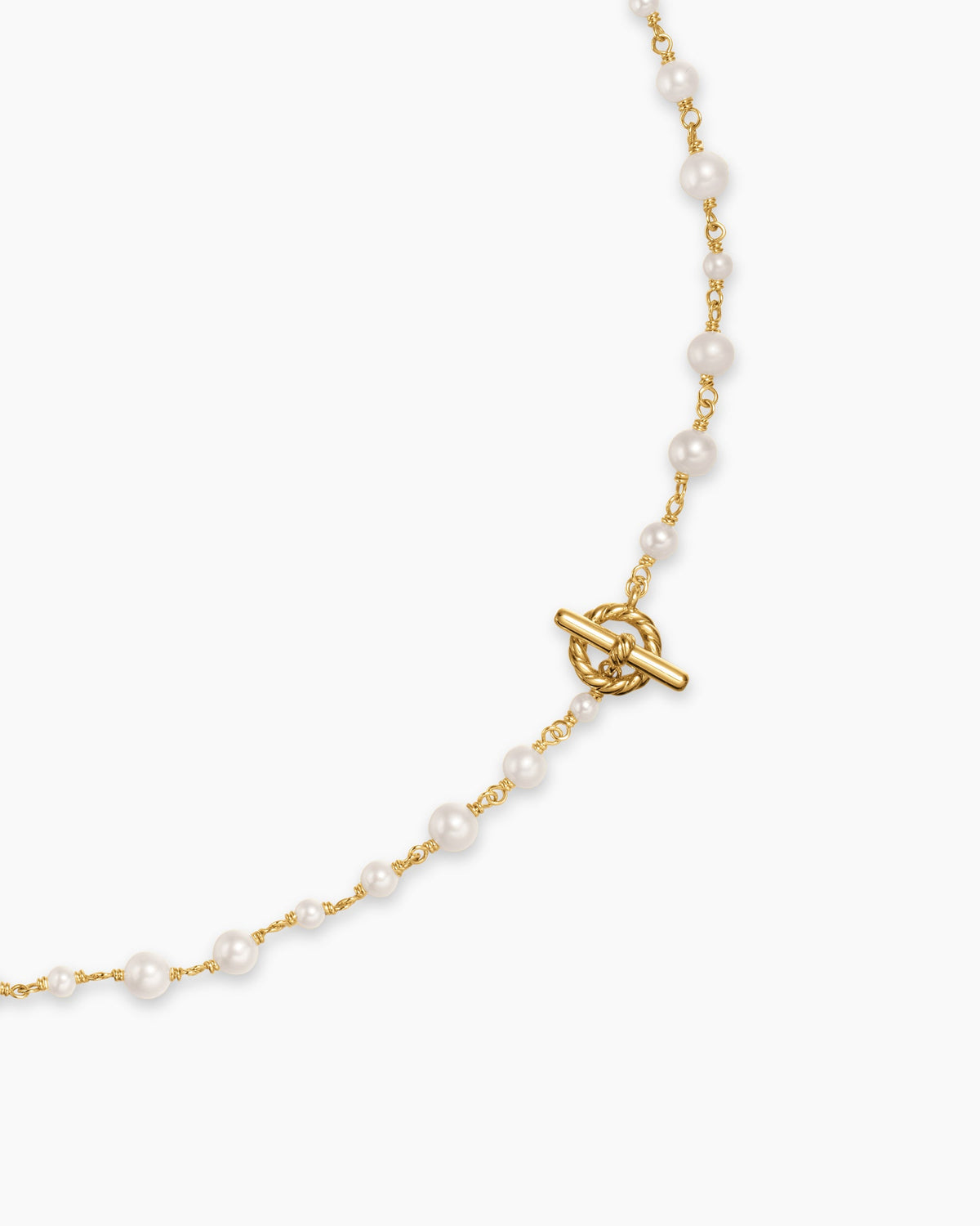 David Yurman Pearl Classics Toggle Chain Necklace David Yurman Women’s