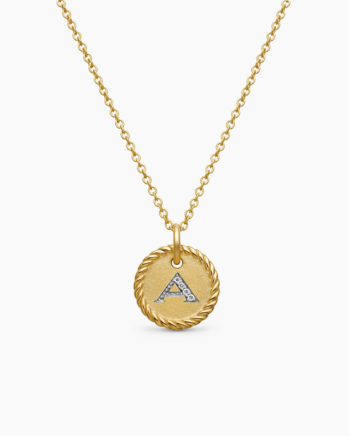 David Yurman Initial Charm Necklace David Yurman Women’s