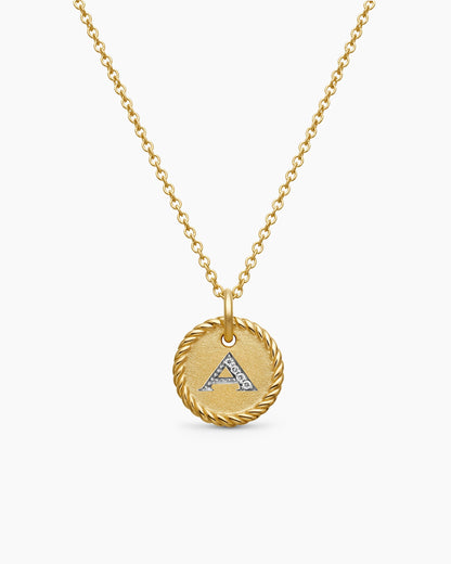 David Yurman Initial Charm Necklace David Yurman Women’s