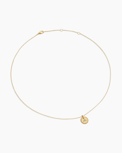 David Yurman Initial Charm Necklace David Yurman Women’s